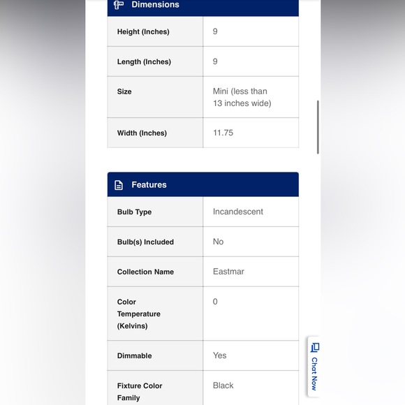 NEW!! Ashley Harbour Eastmar 4-Light 9-in Matte Black Semi-Flush mount light - Picture 6 of 9